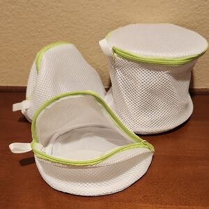 3 Small Mesh Laundry Bags